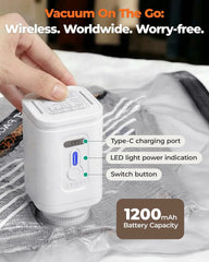 BAGSMART 21 Pack PA+PE Travel Vacuum Bags with Wireless Pumpe