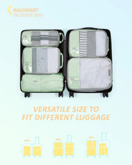BAGSMART Compression Packing Cubes for Travel Essentials