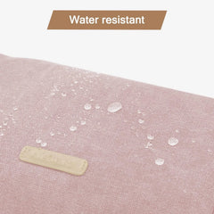 BAGSMART Toiletry Bag for Women, Cosmetic Makeup Bag Organizer, Travel Bag for Toiletries, Dopp Kit Water-resistant Shaving Bag for Accessories, Pink-Large