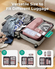 BAGSMART Compression Packing Cubes for Travel Essentials