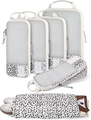 BAGSMART Compression Packing Cubes for Travel Essentials