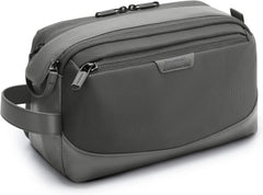 BAGSMART Large Travel Toiletry Bag for Men, Water-resistant, Grey