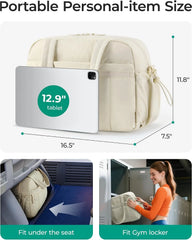 BAGSMART Duffle Bag for Travel, Gym Bag for Women, Weekender Carry on
