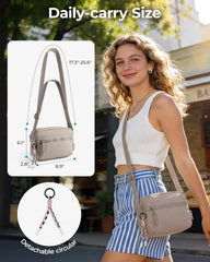 BAGSMART Cross Body Purse, Small Crossbody Bags for Women Travel Purse, Casual Shoulder Handbag Wallet