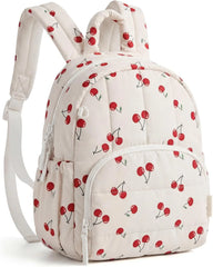 BAGSMART Mini Backpack for Women, Lightweight Puffer Backpack Purse, Quilted Casual Daypack, Water-Resistant Bookbag