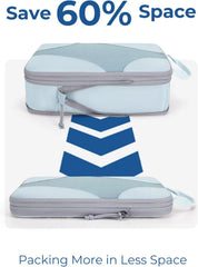 Bagsmart Compression Packing Cubes, Travel Bag Cruise Ship Essentials