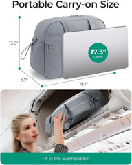BAGSMART Duffle Bag for Travel, Gym Bag for Women, Weekender Carry on