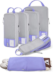 BAGSMART Compression Packing Cubes for Travel Essentials