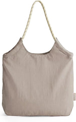 BAGSMART Tote Bag for Women, Travel Tote Beach Bag with Zipper for Gym