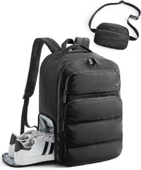 BAGSMART 35L Travel Backpack for Women, 17.3" Carry-On Personal Item