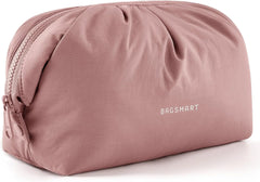 BAGSMART Makeup Bag Travel Toiletry Bag, Wide-open Zipper Pouch