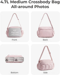 BAGSMART Cross Body Purse, Mini Crossbody Bags for Women Travel Purse
