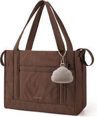 BAGSMART Diaper Bag Tote Puffer Baby Bag Lightweight for Travel, Work