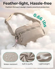 BAGSMART Cross Body Purse, Small Crossbody Bags for Women Travel Purse, Casual Shoulder Handbag Wallet
