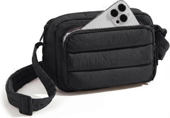BAGSMART Crossbody Bags for Women, Puffer Crossbody Purses for Women with RFID Blocking Slots, Handbags Wallet Small Purse