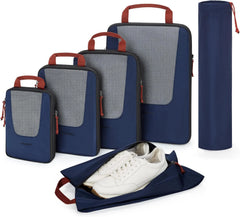 Bagsmart Compression Packing Cubes, Travel Bag Cruise Ship Essentials