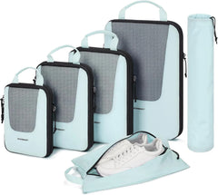 Bagsmart Compression Packing Cubes, Travel Bag Cruise Ship Essentials