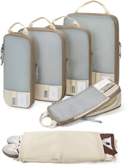 BAGSMART Compression Packing Cubes for Travel Essentials