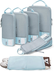 BAGSMART Compression Packing Cubes for Travel Essentials