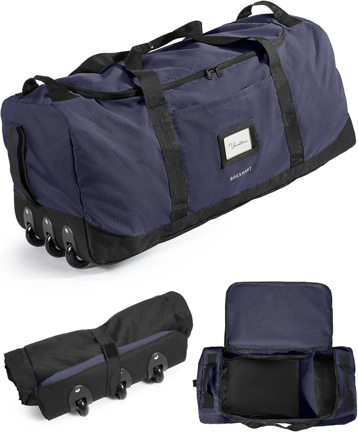 BAGSMART 83L Foldable Travel Bag, Large Duffle Bag Luggage for Travel