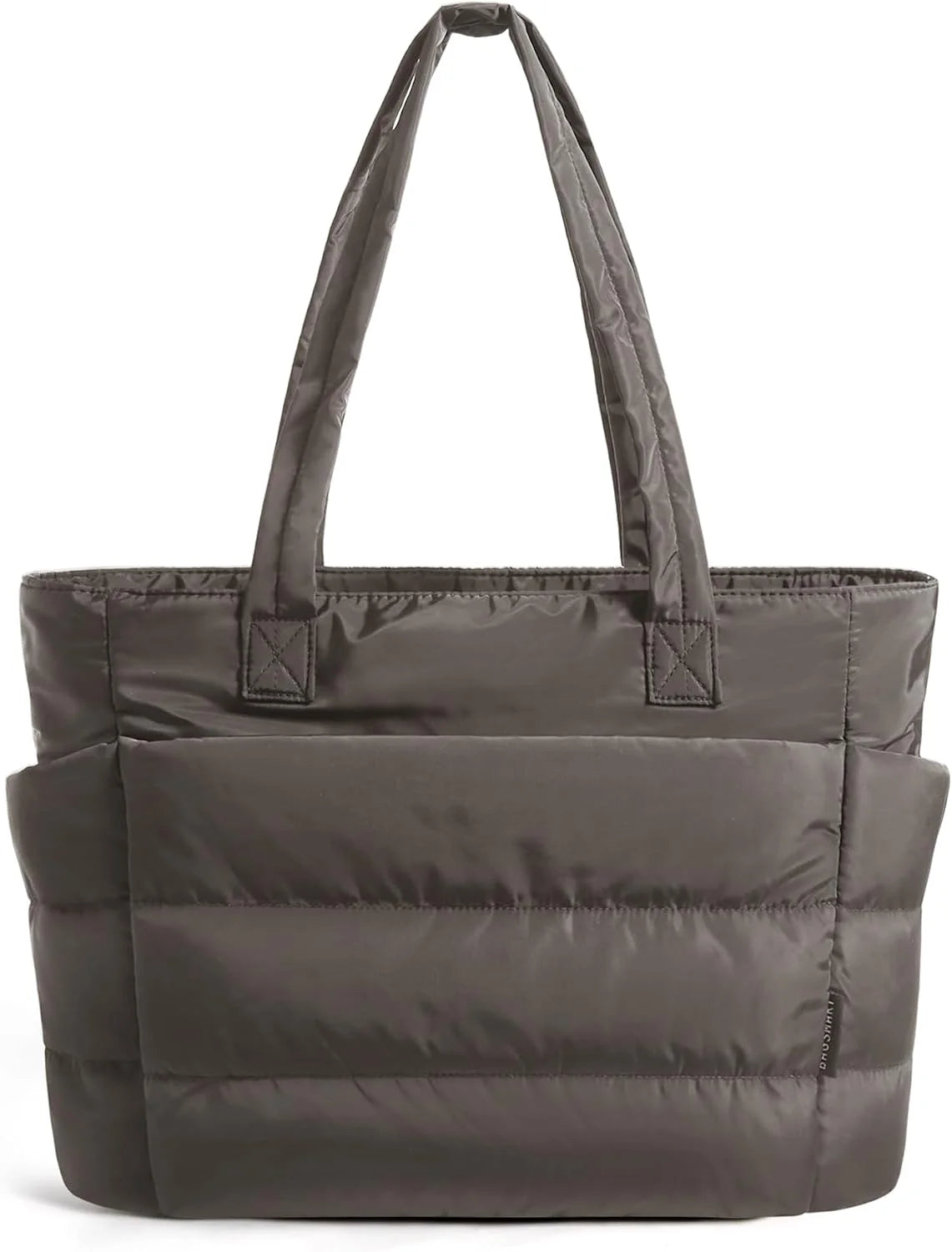 BAGSMART Puffy Tote Bag for Women, Lightweight Work Tote Handbag