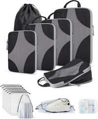Bagsmart Compression Packing Cubes, Travel Bag Cruise Ship Essentials