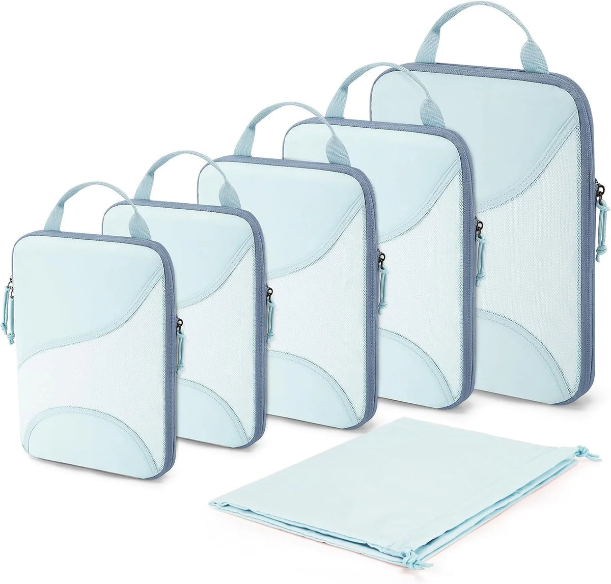 Bagsmart Compression Packing Cubes, Travel Bag Cruise Ship Essentials