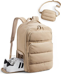 BAGSMART 35L Travel Backpack for Women, 17.3" Carry-On Personal Item