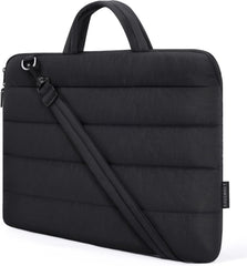 BAGSMART 13-14 Inch Laptop Sleeve with Pocket Quilted Laptop Case for Work
