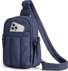 BAGSMART Small Crossbody Bags for Women, Puffer Sling Bag Fanny Packs