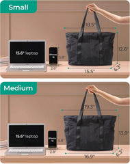 BAGSMART Gym Tote Bag for Women, 24L/28L Travel Tote Yoga Mat Bag