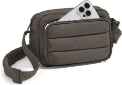 BAGSMART Crossbody Bags for Women, Puffer Crossbody Purses for Women with RFID Blocking Slots, Handbags Wallet Small Purse