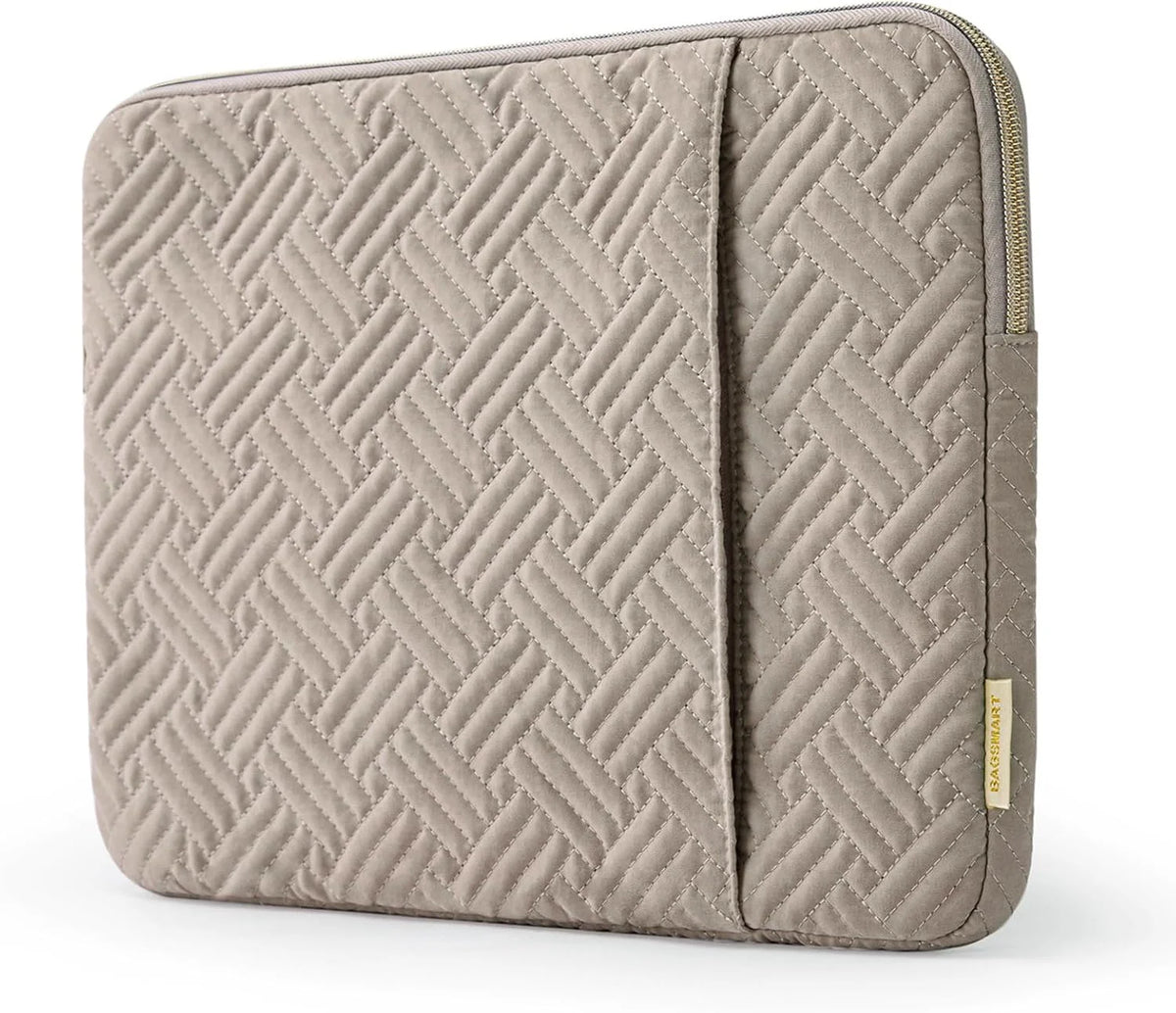 BAGSMART Lightweight Laptop Sleeve with Pocket, Protective Laptop Case