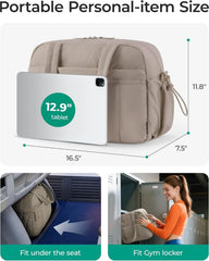 BAGSMART Duffle Bag for Travel, Gym Bag for Women, Weekender Carry on