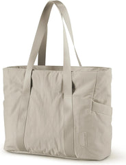 BAGSMART Gym Tote Bag for Women, 24L/28L Travel Tote Yoga Mat Bag