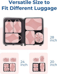 Bagsmart Compression Packing Cubes, Travel Bag Cruise Ship Essentials