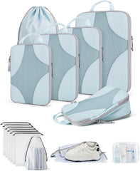 Bagsmart Compression Packing Cubes, Travel Bag Cruise Ship Essentials