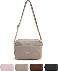 BAGSMART Mini Foldable Crossbody Bags for Women, Cute Travel Purses