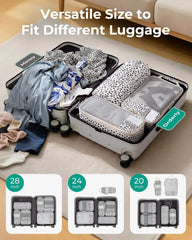 BAGSMART Compression Packing Cubes for Travel Essentials