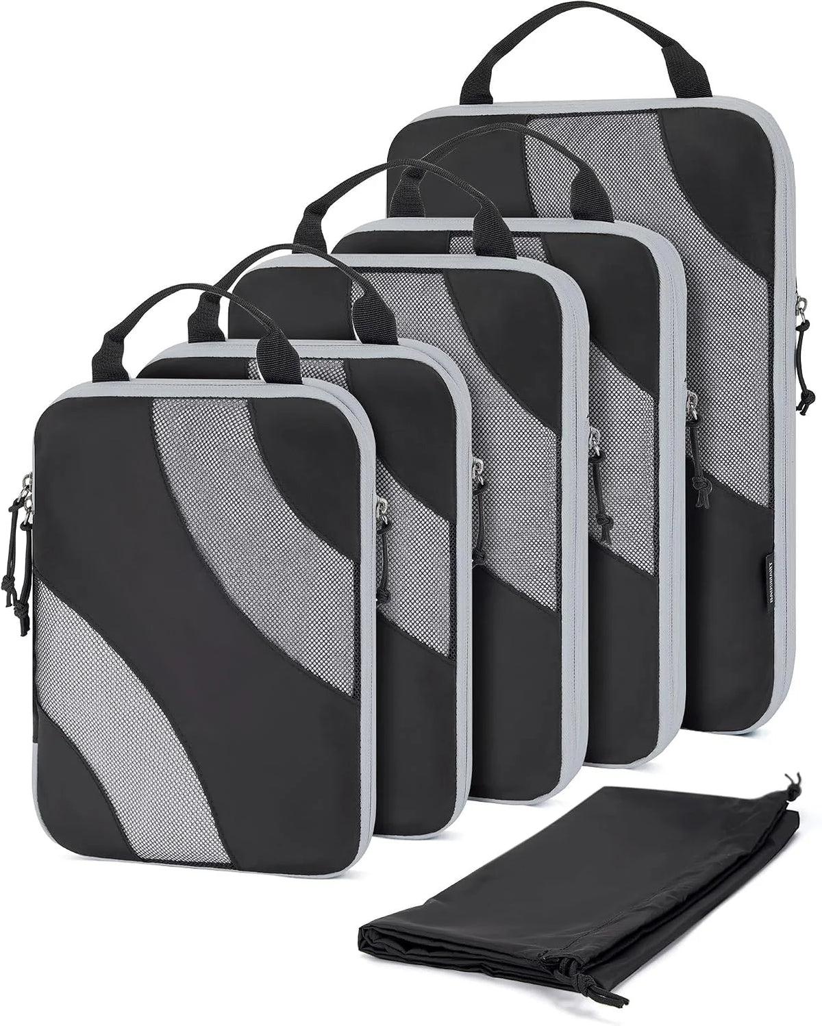 BAGSMART Compression Packing Cubes for Travel