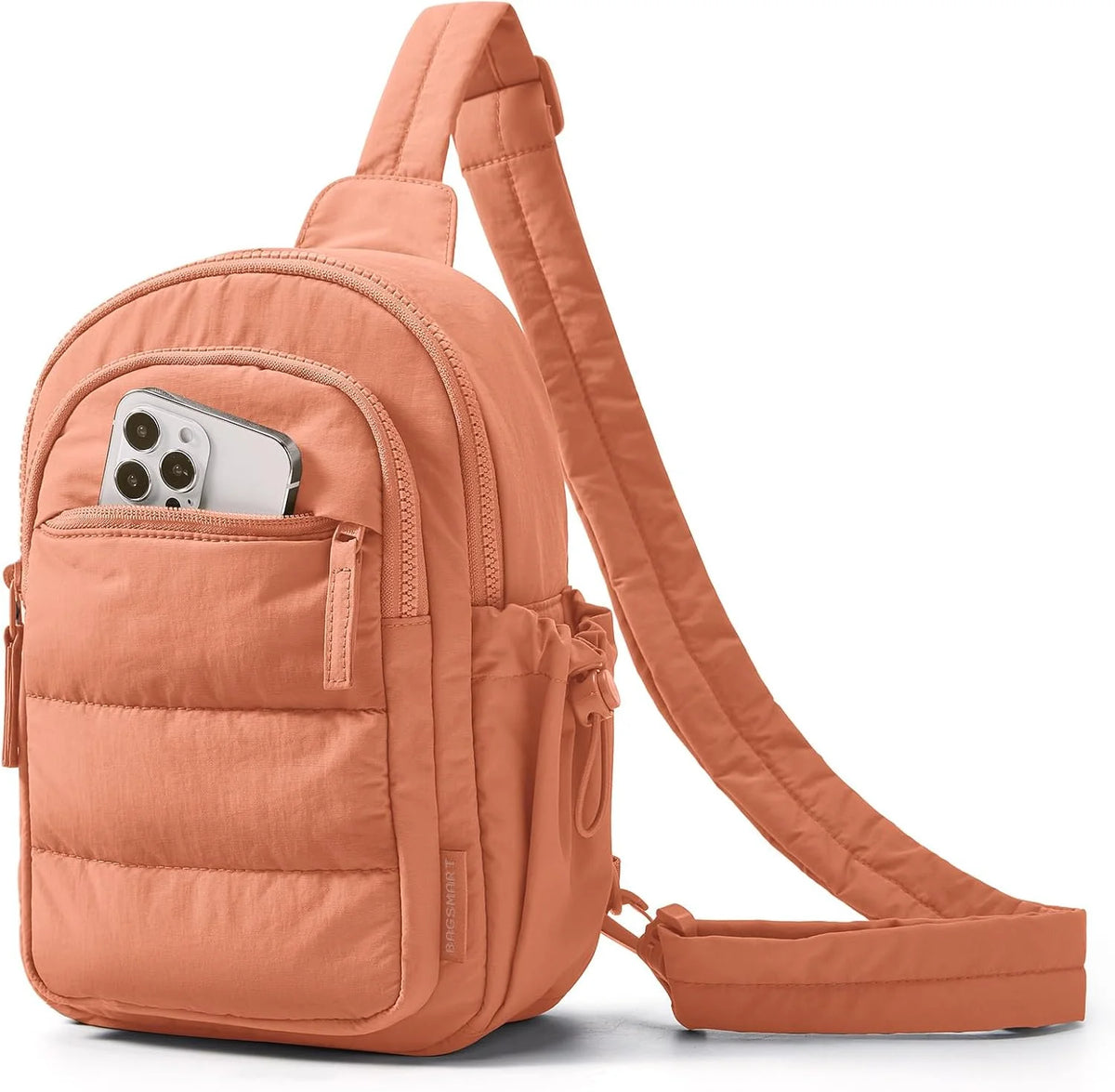 BAGSMART Small Sling Bag for Women, Puffer Crossbody Bag Hobo Handbag