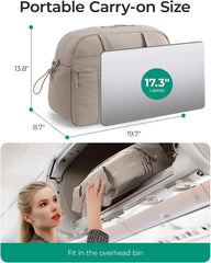 BAGSMART Duffle Bag for Travel, Gym Bag for Women, Weekender Carry on