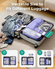 BAGSMART Compression Packing Cubes for Travel Essentials