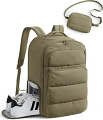 BAGSMART 35L Travel Backpack for Women, 17.3" Carry-On Personal Item
