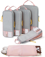 BAGSMART Compression Packing Cubes for Travel Essentials
