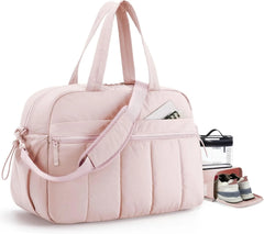 BAGSMART Duffle Bag for Travel, Gym Bag for Women, Weekender Carry on