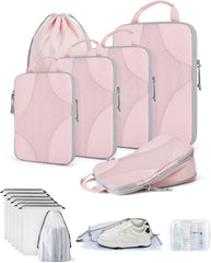 Bagsmart Compression Packing Cubes, Travel Bag Cruise Ship Essentials