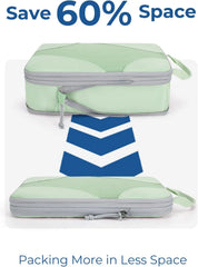 Bagsmart Compression Packing Cubes, Travel Bag Cruise Ship Essentials