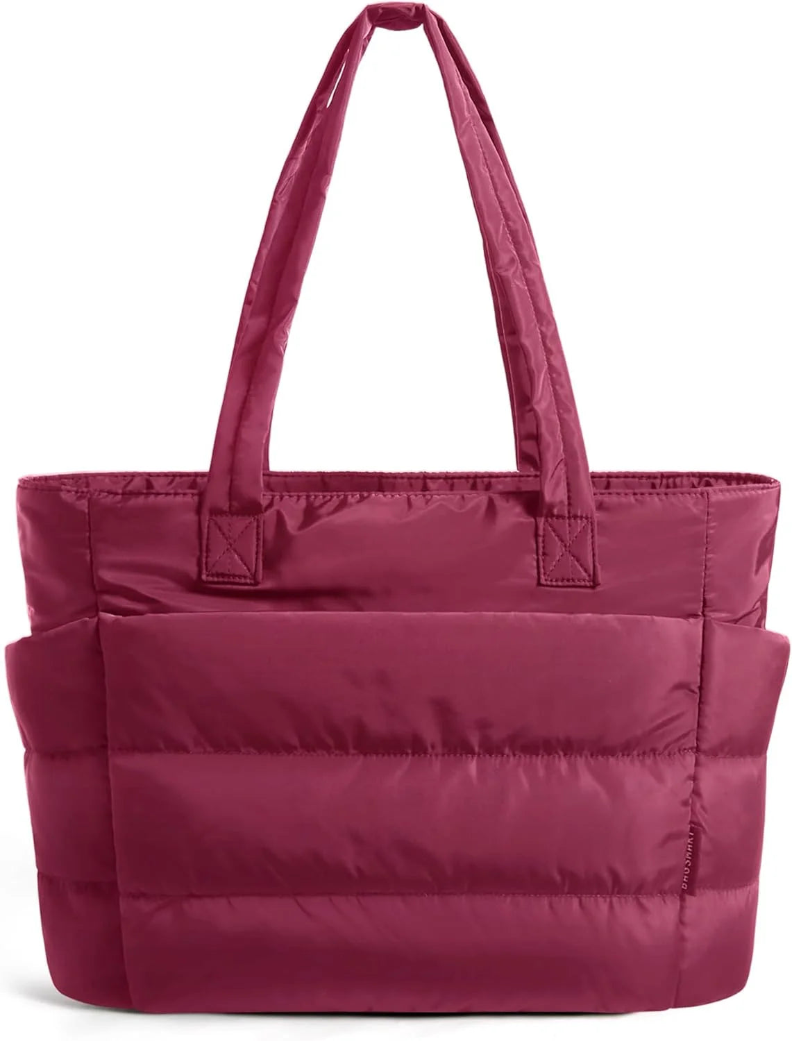 BAGSMART Puffy Tote Bag for Women, Lightweight Work Tote Handbag