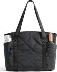 BAGSMART Crush Tote Bag for Women, 20L Puffer Work Tote with Zipper